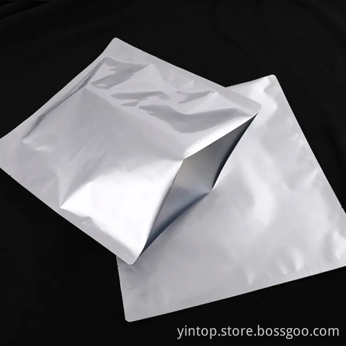 Zippered Pet Food Pouch Aluminum Foil Bag for Noodles Sushi Lollipops Olive Oil Pizza Salads Cakes-Easy Zip Top Sealing